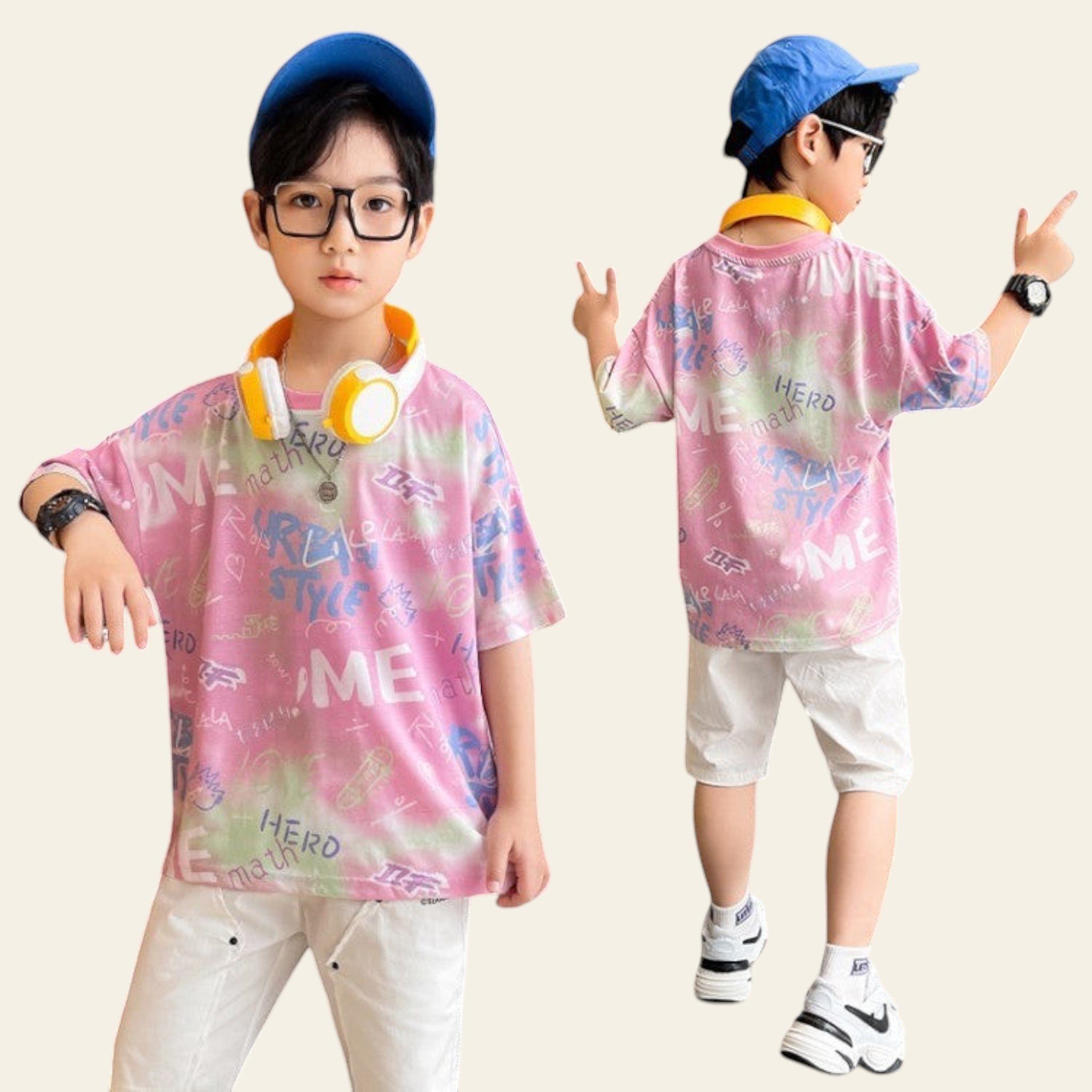 Kids Summer Short Sleeve T-Shirt | Boys Casual Cotton Top