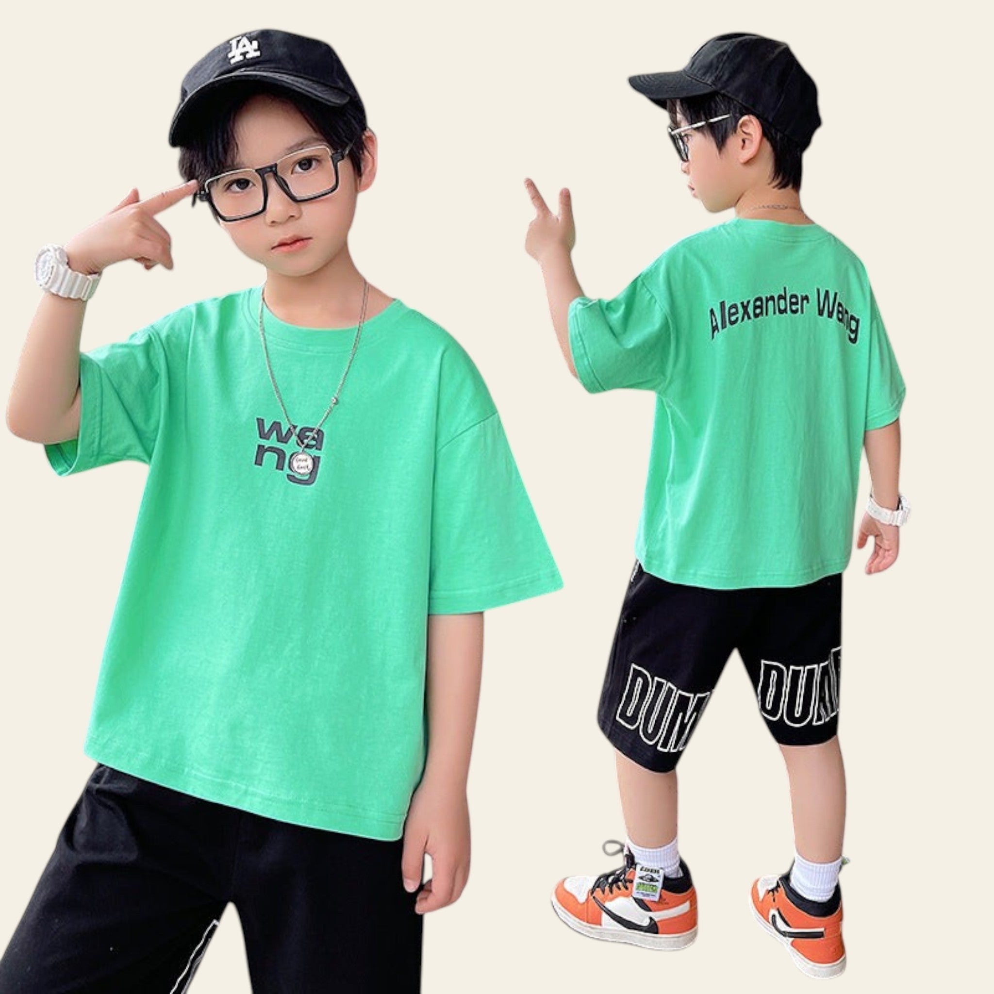 Kids Summer Short Sleeve T-Shirt | Boys Casual Cotton Top