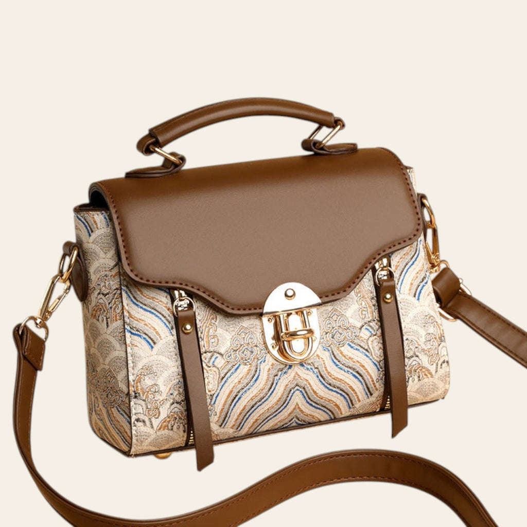 Veloria Executive Structured Handbag for Women - Luxury Office & Crossbody Bag
